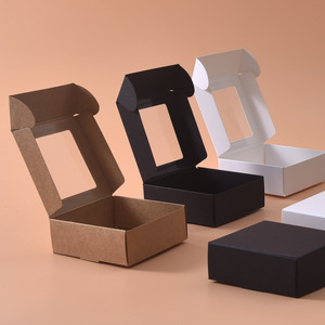 Tùy chỉnh kích thước kraft giấy máy bay hộp nến bao bì hộp <span class=keywords><strong>handmade</strong></span> xà phòng gấp vận chuyển sóng bưu phẩm hộp giấy bán buôn - Product Image 5