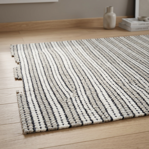 Alfombra Rectangular de Tejido Plano Anudada a Mano, de Pelo Corto, Diseño de Pascua, Estilo Tabriz, de Acrílico y Poliéster - Product Image 2