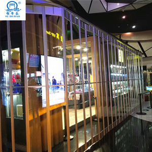 Factory Price Modern Mall Bulletproof Automatic Roller Shutter <strong>Door</strong> with Transparent Folding Design - Product Image 2