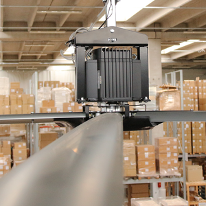 มีสไตล์และผลิตในภาคเหนือของอิตาลีพัดลม aerauliqa WHS600ขนาด6ม. hvls พัดลมระบายอากาศปริมาณสูงพร้อมใบมีด5ใบ - Product Image 6