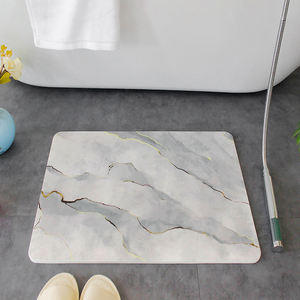 Alfombrilla <span class=keywords><strong>de</strong></span> Baño <span class=keywords><strong>de</strong></span> Tierra <span class=keywords><strong>de</strong></span> <span class=keywords><strong>Diatomeas</strong></span> Súper Absorbente <span class=keywords><strong>de</strong></span> Secado Rápido y Antideslizante, Alfombrilla <span class=keywords><strong>de</strong></span> Piedra para Ducha, Decoración para el Suelo del Baño y la Ducha del Hogar - Product Image 1