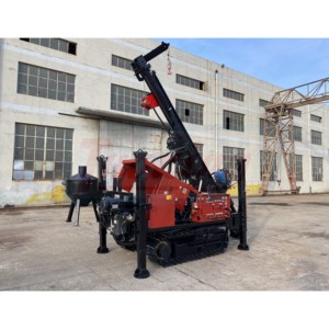 حفارة آبار مياه صغيرة KPC-200 للبيع، تعمل بالديزل، نوع الدوران العكسي، مناسبة للتعدين - Product Image 4