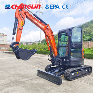 รถขุดขนาดเล็ก Changlin 100% ใหม่และเป็นของแท้ ขนาด 3.5 ตัน 4 ตัน แบบเลี้ยวศูนย์ พร้อมเครื่องยนต์ Euro V EPA4 - Product Image 2