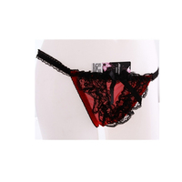 Sous-vêtements sexy sexy en dentelle blanche transparente pour femmes