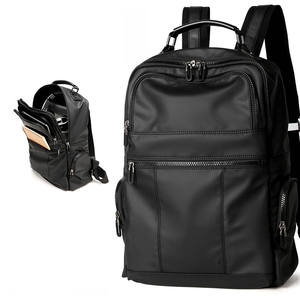 Sac à dos intelligent antivol pour ordinateur portable avec chargeur USB, grande capacité, en nylon imperméable, rose et noir, avec fermeture éclair, doux - Product Image 3