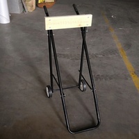 Herramienta de empuje de mano móvil personalizada, plataforma de carro, Motor de barco, remolque fuera de borda, propulsor de motor, marco de remolque, carros, carros