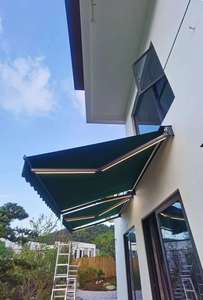 Auvents rétractables à la mode pour l'extérieur Patio Garden 3x3 4x3 <span class=keywords><strong>5x3</strong></span> Auvent personnalisé breveté mororisé pour l'extérieur - Product Image 3