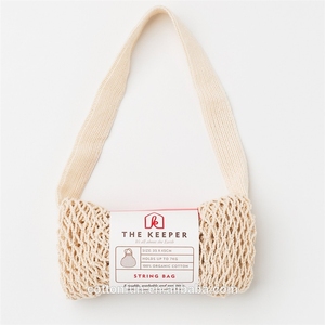 Net 5 Cái Tái Sử Dụng Lưới Cotton Mua Sắm Tote Túi Xách Tay Chuỗi Bag Organizer Cho Tạp Hóa Mua Sắm/Ngoài Trời Gói - Product Image 3