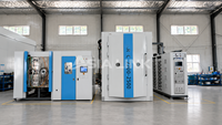 Machine de revêtement PVD AsiaLink avec pompe à vide, moteur PLC, diamètre 800 mm, équipement de placage ionique pour moules et outils