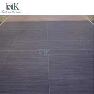 Plancher de danse de haute qualité à grain de bois, facile à installer, panneau en contreplaqué à grain de bois avec bords en aluminium, en vente - Product Image 6