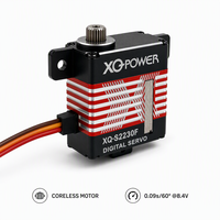 Moteur servo cyclique sans noyau en métal 32KG XQ-S2230F 0.09s numérique 8.4V étanche pour hélicoptère RC et robot XQ-POWER