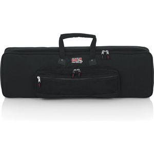 Étui pour clavier avec roulettes, échantillon gratuit (53 x 14,5 x 7 pouces) |   Sac à roulettes pour clavier 88 touches avec 3 poches |   Clavier à 88 touches avec roulettes - Product Image 1