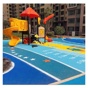 EPDM hạt cao su phòng tập thể dục sàn vật liệu bảo vệ sân chơi bề mặt an toàn - Product Image 6