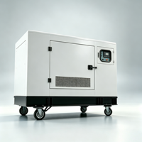 Groupe électrogène diesel silencieux Baudouin 108 kW 135 kVA avec module de commande numérique multifonction, alimentation de secours pour hôtel