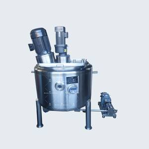 Tanque Mezclador Industrial con Chaqueta Química y Agitador, Tanque de Mezcla para Jabón Líquido - Product Image 1