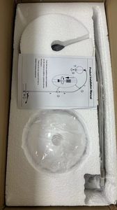 Lámpara de Pie Arqueada en Tono Naranja, Moderna y Alta, con Interruptor de Pie, Altura Ajustable, para Sala de Estar - Product Image 6