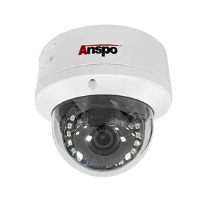 3.6毫米4MP户外安全PoE可选IP摄像机分辨率圆顶网络监控摄像机