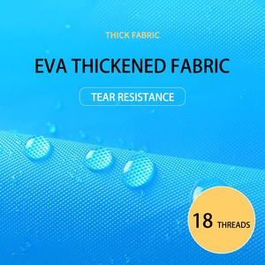 <span class=keywords><strong>Chubasquero</strong></span> de gran tamaño para adultos de EVA grueso personalizado, impermeable transparente con capucha, ropa impermeable larga de pesca para <span class=keywords><strong>ciclismo</strong></span>, viajes, senderismo - Product Image 5