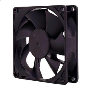 Ventilador de escape sin escobillas, extractor de 2 bolas DC de 80x80x20mm, 12V/24V/48V, 8020 - Product Image 3