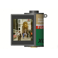 Mini appareil photo numérique rétro 2026 avec capteur CMOS, vidéo HD, filtres intégrés, portable avec porte-clés pour le camping