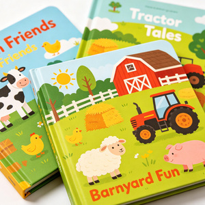 Custom Children <b>Book</b> Printing <b>Educational</b> <b>Books</b> Artistic Picture A4 Size Parent Approved Style Softcover Bound Gloss Lamination - Product Image 1