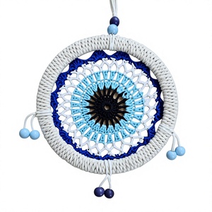 Dreamcatcher Rope Round Shape Accessory Kit for Wedding Graduation Baptism-Contemporary Hanging Decoration - Product Image 1