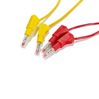 Cables de Prueba con Conector Banana de 4mm, Clase CAT III, 1000V, para Instrumentos