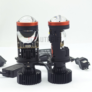 Đèn pha LED H4 Y5 PRO Bi Lens 100W, đèn chiếu sáng trắng cao cấp, tự động, tích hợp van điện từ, có chế độ chiếu xa và chiếu gần - Product Image 2
