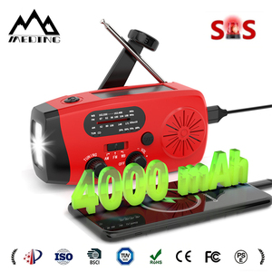 Kit de Supervivencia de Emergencia para Exteriores Alibaba, <span class=keywords><strong>Radio</strong></span> Solar con Manivela y Dinamo, con SOS, <span class=keywords><strong>Radio</strong></span> Meteorológica FM/AM/NOAA - Product Image 1