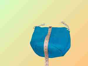 Petite pochette en jute avec cordon de serrage - Réutilisable, portable, résistante à l'eau et écologique - Product Image 4