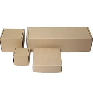 Small Triple Wall Sides and Double Wall Front Shipping Rugged Corrugated Kraft Indestructo Mailers for Work Home Packing