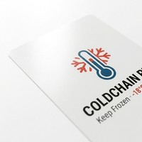Etiquetas de Envío Autoadhesivas de Papel Sintético Premium, Resistentes a la Humedad y a la Temperatura de Cadena de Frío, para Vacunas