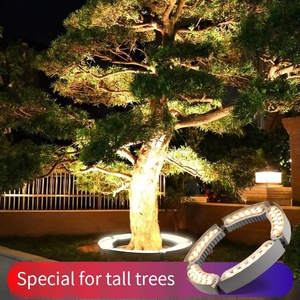 LED Courtyard Garden Tree Light IP65 Outdoor Waterproof Villa Park <strong>Landscape</strong> <strong>Lighting</strong> Spotlight Ring Hugging Tree Light - Product Image 3