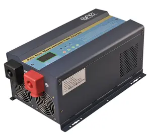 1500w intelligent power inverter ups 24v dc to ac pure sine wave charger low frequency off grid inverter