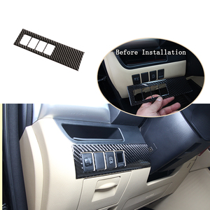 Aksesori Interior mobil serat karbon lembut stiker dekorasi kit untuk 2009-2013 <span class=keywords><strong>Toyota</strong></span> <span class=keywords><strong>Highlander</strong></span> - Product Image 5