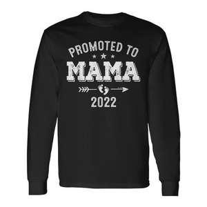 T-shirt à manches longues pour les nouvelles mamans, annonce de grossesse, promotion 2022 - Product Image 1