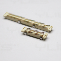 Connecteur BTB pas de 0,8 mm, double fente, SMT SMD, femelle, mâle, pour carte PCB