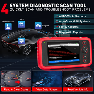 เครื่องมืออ่านโค้ด OBD2 รุ่น CRP123I V3.0 12V ปี 2026 อัปเดตฟรี รองรับระบบเครื่องยนต์ ABS SRS ระบบเกียร์ พร้อมหน้าจอ LCD ระบบแอนดรอยด์ - Product Image 5