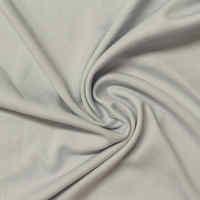 Tissu tricoté en polyester 100% fin, teint sur mesure, directement de l'usine, pour doublure de vêtement