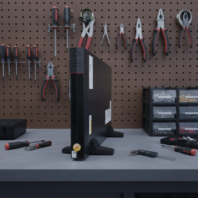 Lithium Battery UPS Rack-mounted Uninterruptible Power Supply UPS2000-G-1KRTS