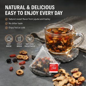 ถุงชาโสม Maca Goji เพิ่มพลังพลังพลังให้กับผู้ชายถุงชาสำหรับผู้ชายชาสมุนไพรเสริมไต - Product Image 4