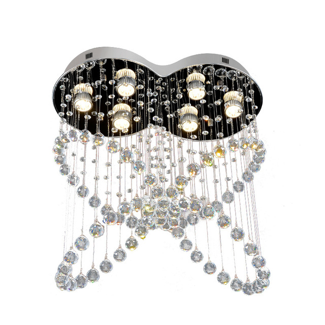 LED Crystal Pendant Ceiling Light for Modern Home Lighting