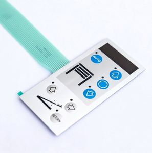 Exquisite Surface Digital Membrane Keypad Custom-designed Anti-scratch Clear PVC <b>Plastic</b> <b>Sheet</b> for Mechanical Equipment - Product Image 4