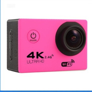 กล้องแอคชั่น F60R 4K Ultra HD WiFi กันน้ำ 30 เมตร สำหรับดำน้ำ ปั่นจักรยาน ถ่ายภาพทางอากาศ - Product Image 2