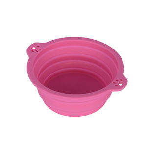 Venda quente Portátil Personalizado <span class=keywords><strong>Pet</strong></span> Dog Cat Água Food Bowls Alimentador Dobrável Dobrável Placa De Silicone - Product Image 6