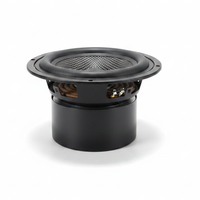 Samtronic 5.25 inç tam aralıklı monitör hoparlör Tweeter Woofer Kapton koni ASV alüminyum bobin cam elyaf koni