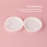 Pot vide en plastique PP pour cosmétiques de voyage – Récipient portable pour crème, masque exfoliant, crème démaquillante et pâte – Emballage de rangement