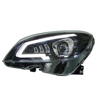 Assemblage de voiture pour Benz W204 Phare à LED 2007-2011 Phares c200 c260 c300 DRL Turn Signal High Beam Angel Eye Projector Lens