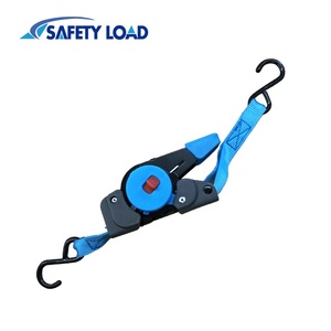 18mm 100kgs <strong>Small</strong> Retractable <strong>Ratchet</strong> Tie Down <strong>Strap</strong> - Product Image 4