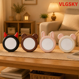 Reloj Inteligente para Niños con Orejas de Animales, Diseño Dual para Cuello/Pulsera, WiFi, Diálogo por Voz, Juguete Eléctrico, Regalo de Cumpleaños - Product Image 1